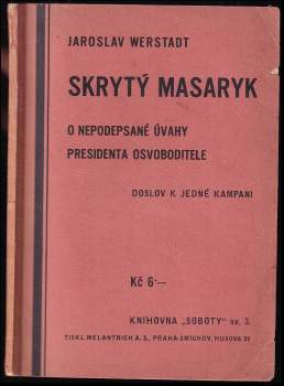 Skrytý Masaryk