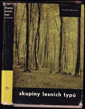 Alois Musil: Skupiny lesních typů