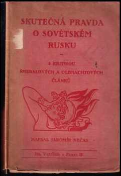Skutečná pravda o sovětském Rusku