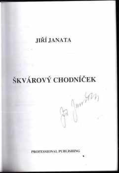 Jiří Janata: Škvárový chodníček