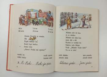 Jarmila Hřebejková: Slabikář