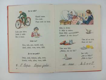 Jarmila Hřebejková: Slabikář : 1 - Učebnice pro 1. roč. národní školy