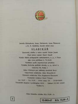 Jarmila Hřebejková: Slabikář