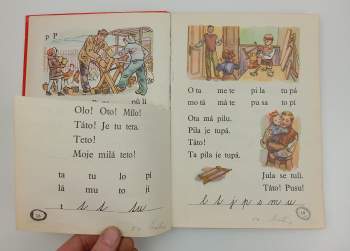 Jarmila Hřebejková: Slabikář