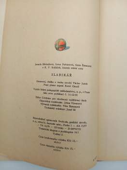 Jarmila Hřebejková: Slabikář