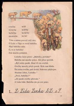 K. F Sedláček: Slabikář