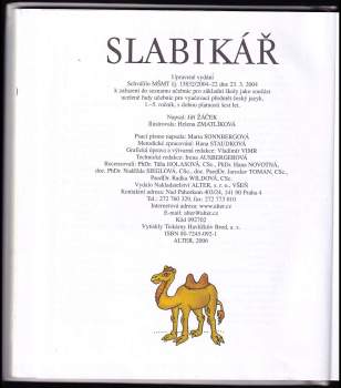 Jiří Žáček: Slabikář