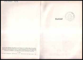 Václav Junek: Slabikář