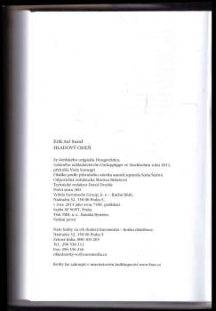 Erik Axl Sund: Hladový oheň - Slabost Victorie Bergmanové