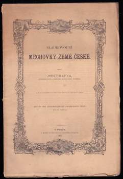 Sladkovodní mechovky země České