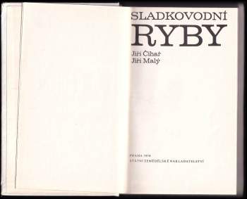Jiří Čihař: Sladkovodní ryby