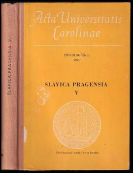 Slavica pragensia