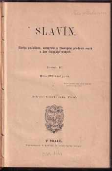 Coelestin Frič: Slavín