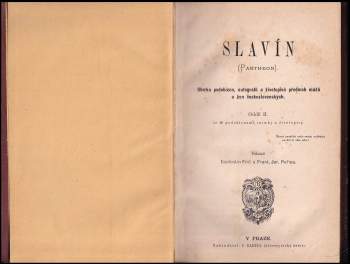 Coelestin Frič: Slavín