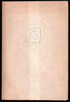 Slávnostná promocia pána prezidenta Československej republiky Ph. Dr. Edvarda Beneša na čestného doktora práv Univerzity Komenského v Bratislave dňa 21.4.1937