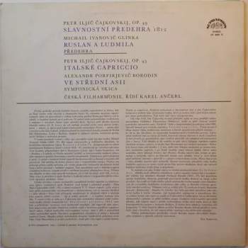 The Czech Philharmonic Orchestra: Slavnostní Předehra 1812 - Ruslan A Ludmila · Italské Capriccio - Ve Střední Asii