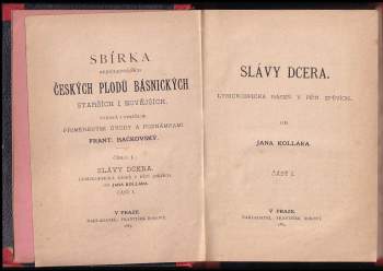 Ján Kollár: Slávy dcera