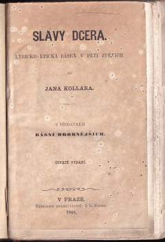 Ján Kollár: Slávy dcera