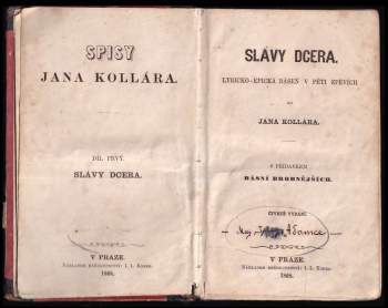 Ján Kollár: Slávy dcera