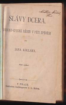 Ján Kollár: Slávy dcera