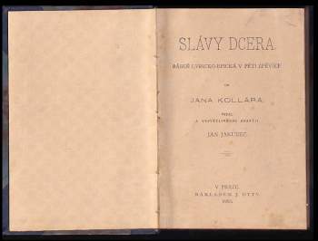 Ján Kollár: Slávy dcera