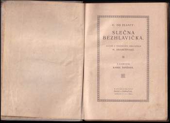 G Du Planty: Slečna Bezhlavička