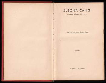 J. O. Novotný: Slečna Čang