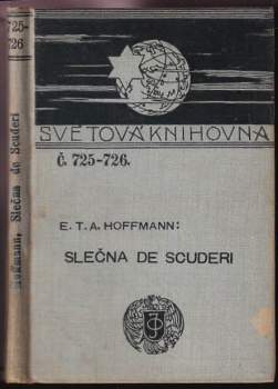 Ernst T. A Hoffmann: Slečna de Scuderi