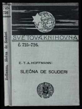 Ernst T. A Hoffmann: Slečna de Scuderi