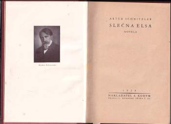 Arthur Schnitzler: Slečna Elsa