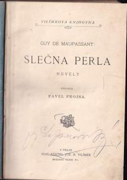 Guy de Maupassant: Slečna Perla