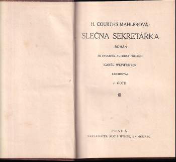 Hedwig Courths-Mahler: Slečna sekretářka