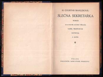 Hedwig Courths-Mahler: Slečna sekretářka