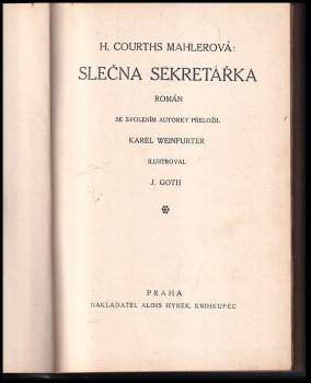 Hedwig Courths-Mahler: Slečna sekretářka