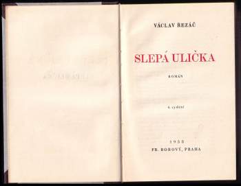 Václav Řezáč: Slepá ulička