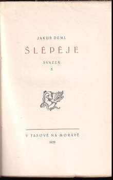 Jakub Deml: Šlépěje