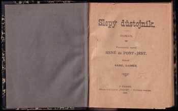 René de Pont-Jest: Slepý důstojník