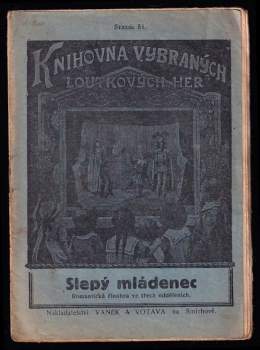 Slepý mládenec