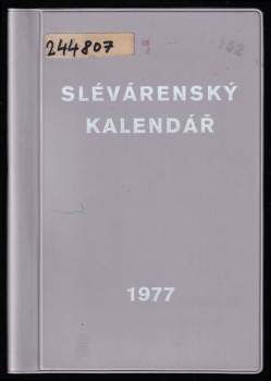 Slévárenský kalendář 1977