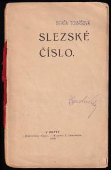 Petr Bezruč: Slezské číslo