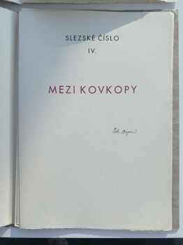 Petr Bezruč: Slezské číslo : Díl 1-6 KOMPLETNÍ, PODPIS PETR BEZRUČ