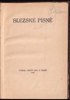 Petr Bezruč: Slezské písně