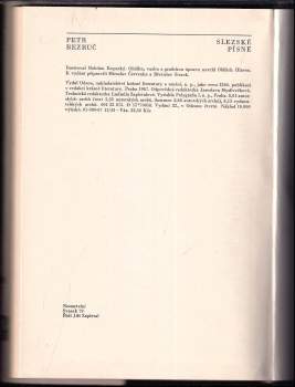 Petr Bezruč: Slezské písně