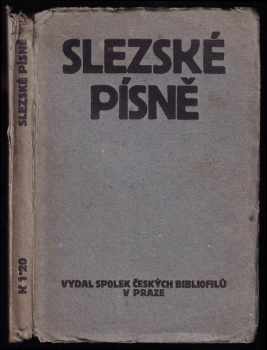 Slezské písně - Petr Bezruč (1911, Josef Springer) - ID: 659436