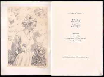 Ladislav Fikar: Sloky lásky - BIBLIOFILNÍ VYDÁNÍ, ČÍSLO VÝTISKU 46 Z 200