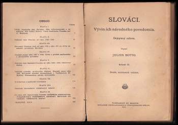 Július Botto: Slováci