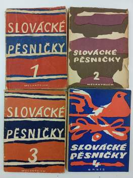 Slovácké pěsničky 1-4