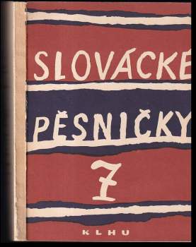 Slovácké pěsničky
