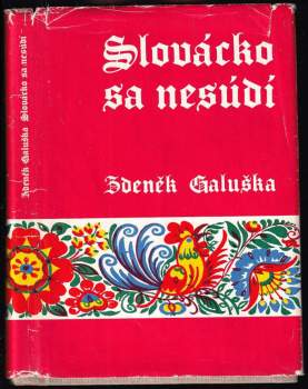 Slovácko sa nesúdí - Zdeněk Galuška (1972, Mladá fronta) - ID: 764759