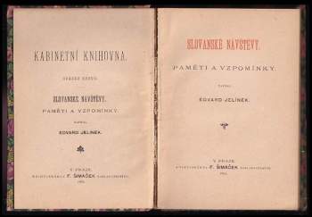 Edvard Jelínek: Slovanské návštěvy